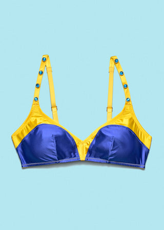 Carnival Jewels Jewel Bralette Blue Sauce/Lemon Zest Jewel Bralette