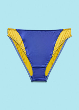 Carnival Jewels Jewel Brazilian Underwear Blue Sauce/Lemon Zest Jewel Brazilian