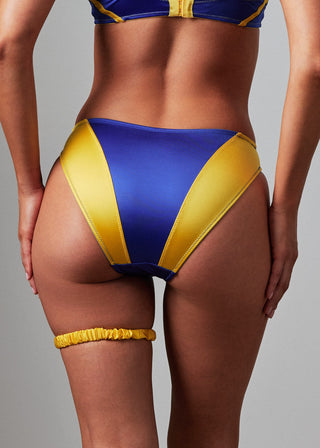Carnival Jewels Jewel Brazilian Underwear Blue Sauce/Lemon Zest Jewel Brazilian