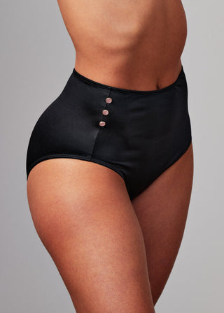 Carnival Jewels High Rise Brief Underwear Black High Rise Brief