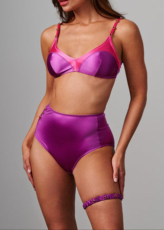 Carnival Jewels High Rise Brief Underwear Spiced Wine High Rise Brief
