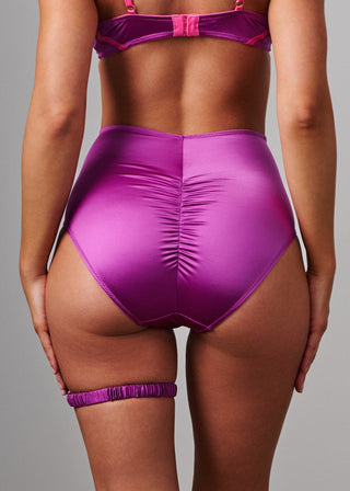 Carnival Jewels High Rise Brief Underwear Spiced Wine High Rise Brief
