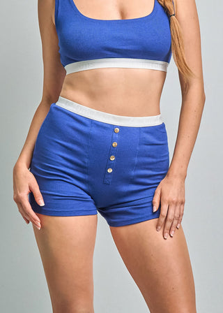 OF x SR Navy Loungewear Boxer