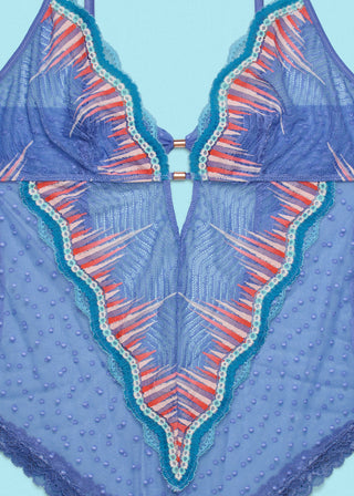 Im Your Favorite Bodysuit Blue Icicle