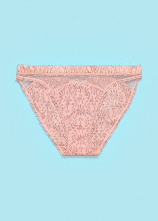 Lacy Dazy Bikini Underwear Peach Whip