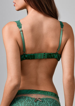 Lacy Dazy Triangle Bralette Jalapeno