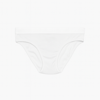 OF x SR White Rib Bikini Underwear
