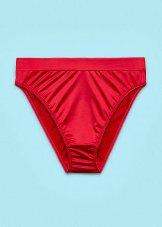 Tart High Rise Brief Underwear Dark Cherry