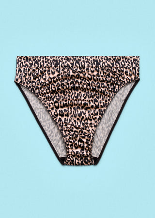 Tart High Rise Brief Underwear Animal Print