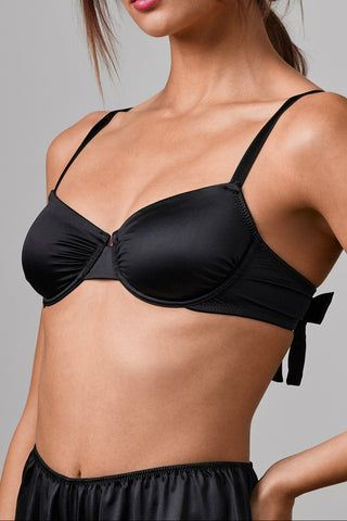 Vintage Spice Balconette Bra Black Pepper