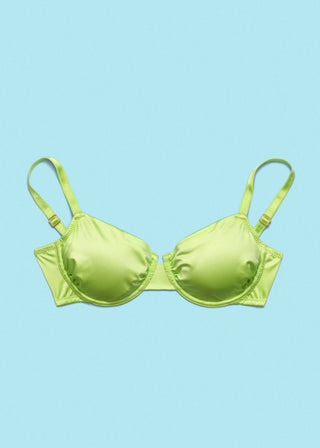 Vintage Spice Balconette Bra Green Apple