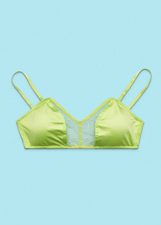 Vintage Spice Sweetheart Bra Green Apple