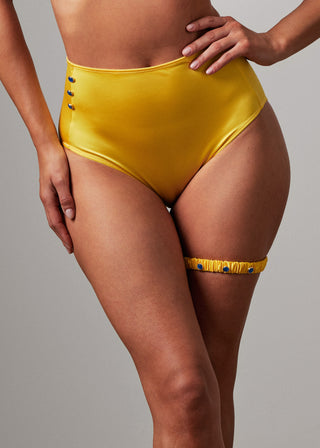 Carnival Jewels Garter Accessory Lemon Zest