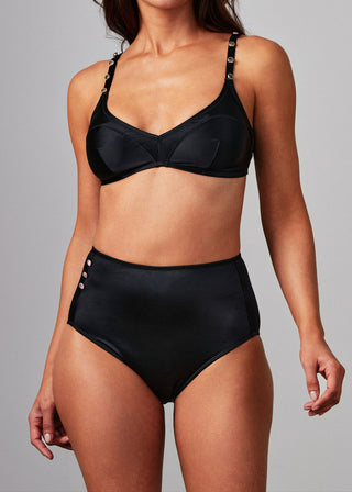 Carnival Jewels High Rise Brief Underwear Black High Rise Brief