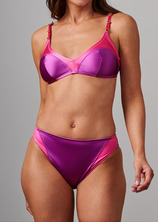 Carnival Jewels Jewel Brazilian Underwear Spiced Wine/Paparazzi Rose Jewel Brazilian