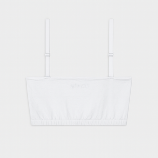 White Bandeau Bralette