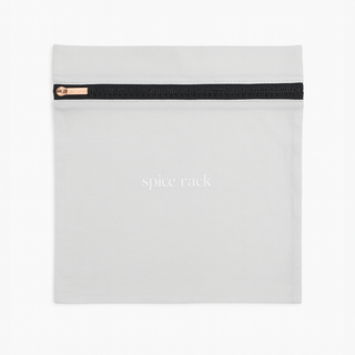 Essentials Zipper Bag : White